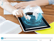 Tablet Screenshot of jasgundry.com